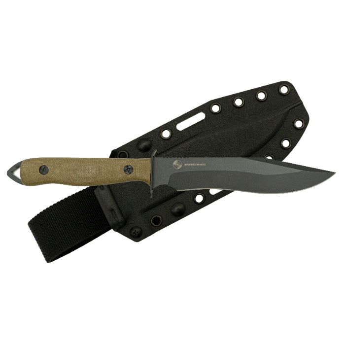 The Mongoose - Tumbled Black Nitride Blade Finish