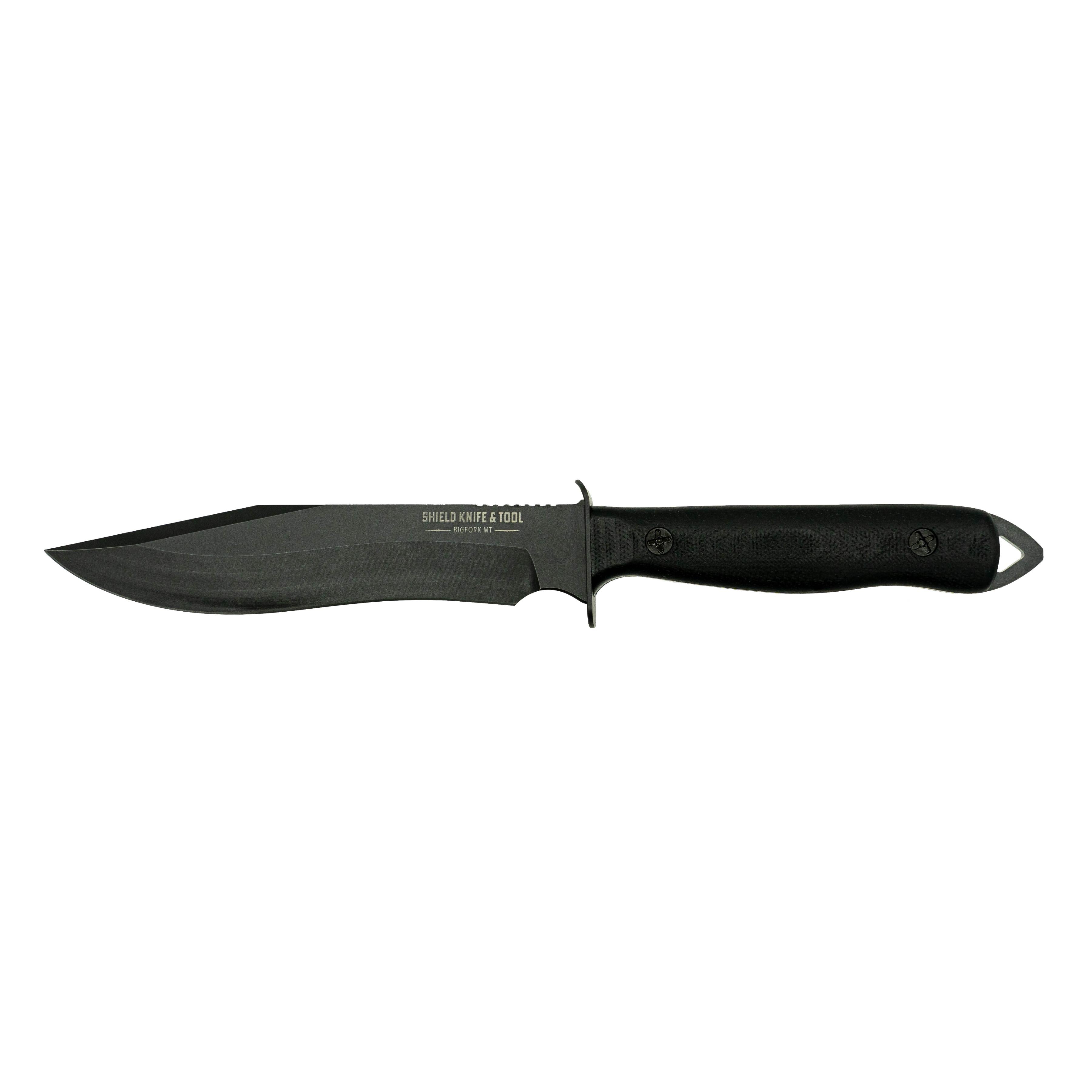 The Mongoose - Tumbled Black Nitride Blade Finish
