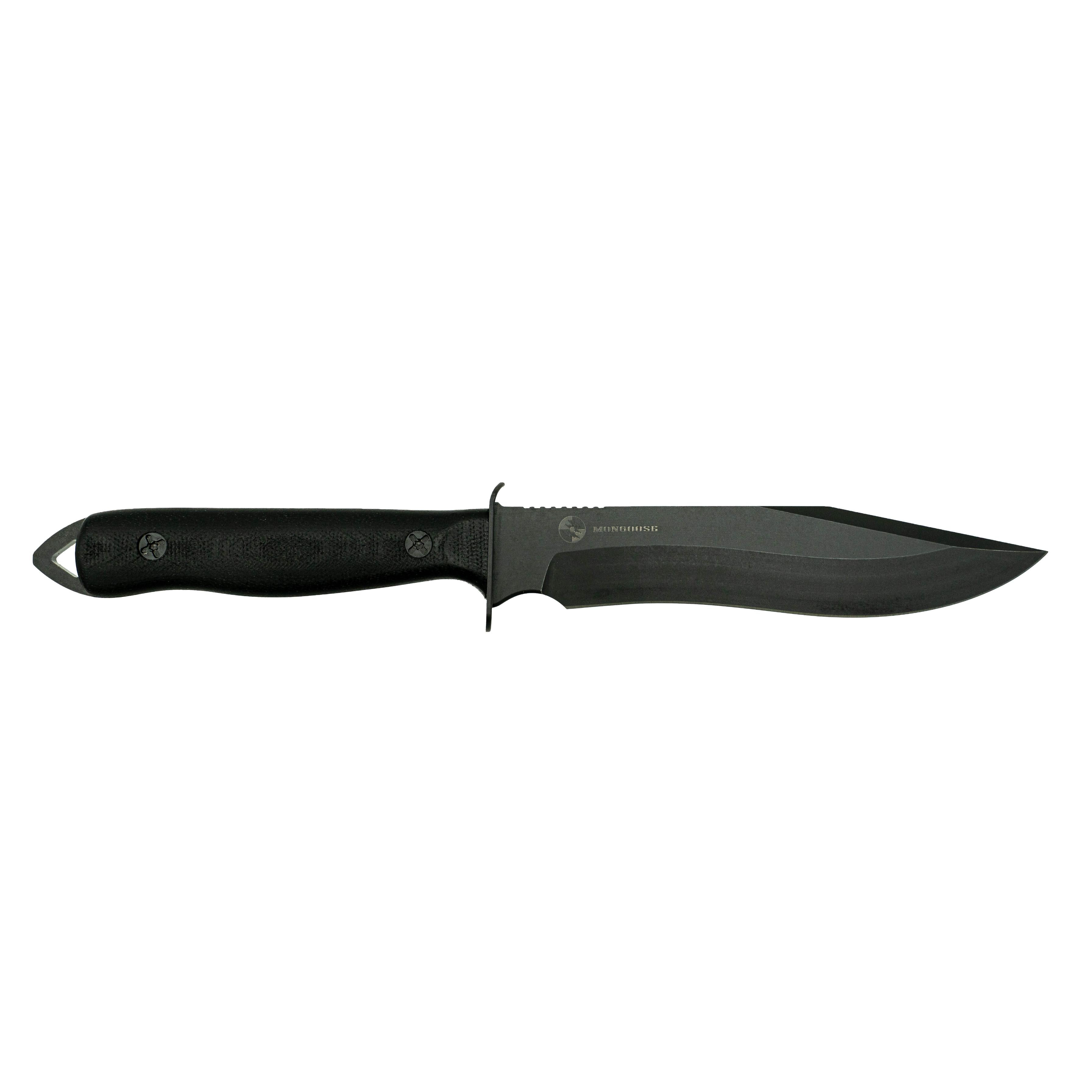 The Mongoose - Tumbled Black Nitride Blade Finish