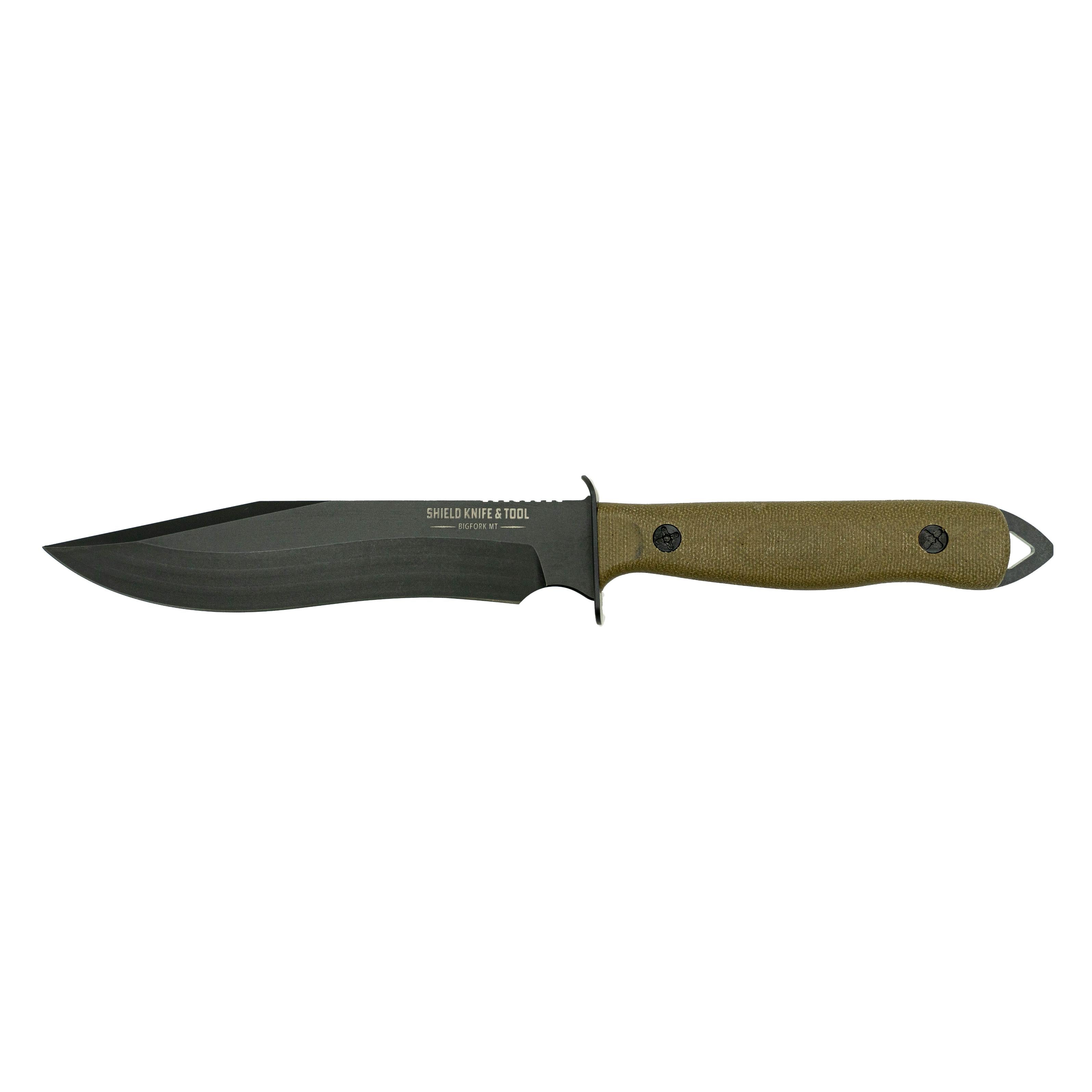 The Mongoose - Tumbled Black Nitride Blade Finish