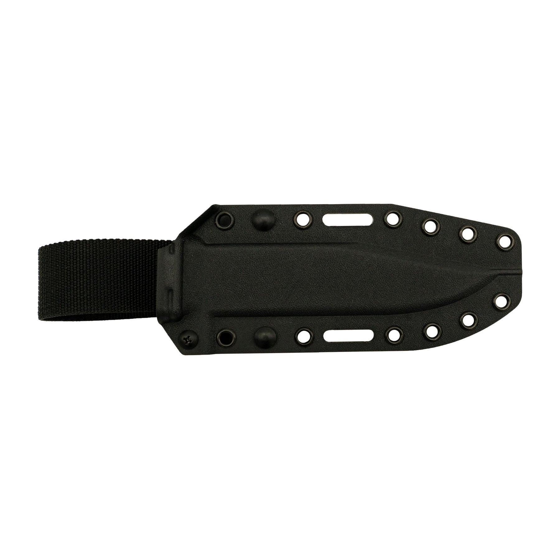 The Mongoose - Black Gas Nitride - Black Canvas Micarta
