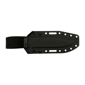 The Mongoose - Black Gas Nitride - Black Canvas Micarta