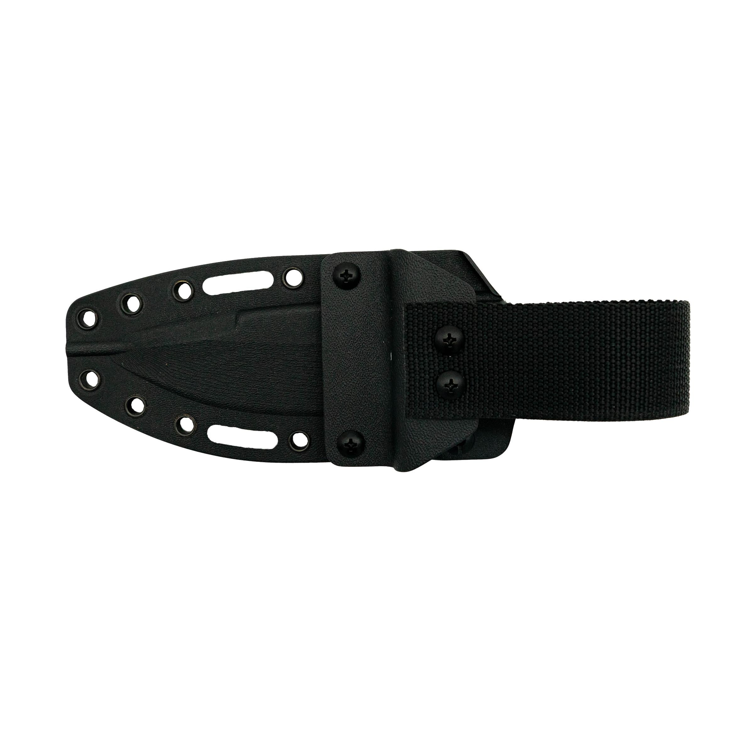 The Partisan Field Knife - Stone Wash - Black G10