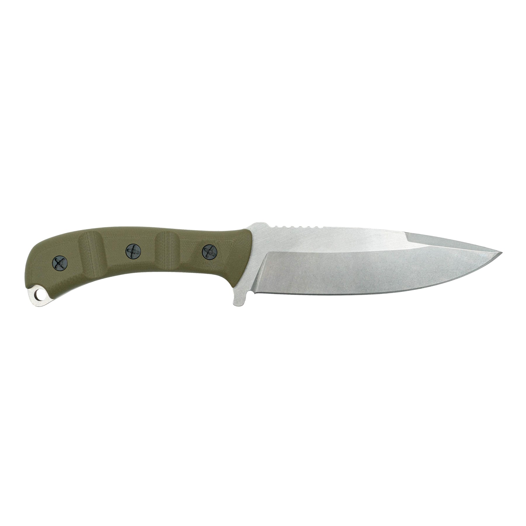 The Partisan Field Knife - Bead Blast Satin - OD G10