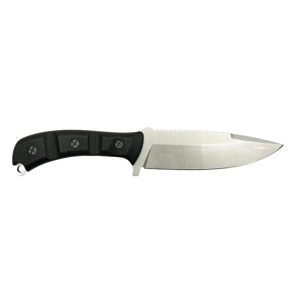 The Partisan Field Knife - Stone Wash - Black G10